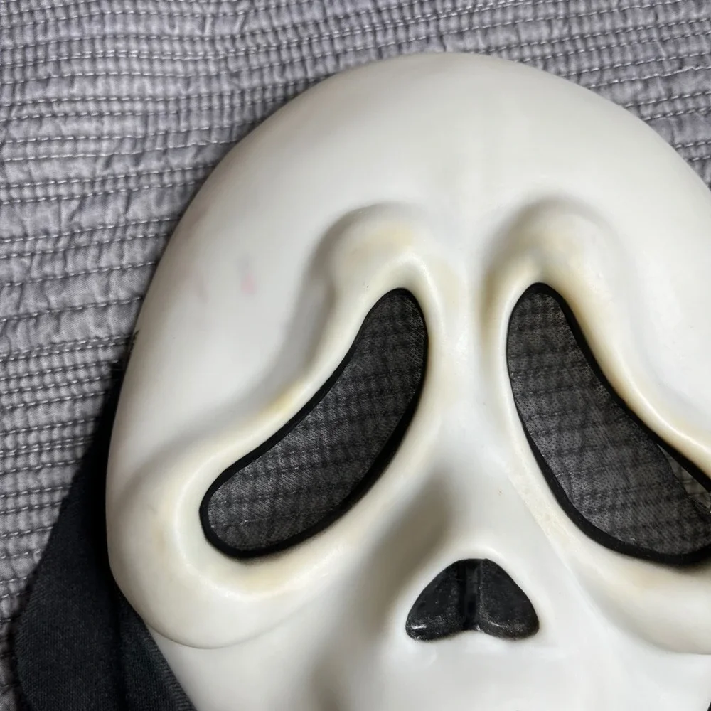 Ghost Face Mask Scream Easter Unlimited 2010 Halloween Costume Horror No Earloop